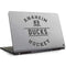 NHL Anaheim Ducks Black Text Dell Inspiron Skin
